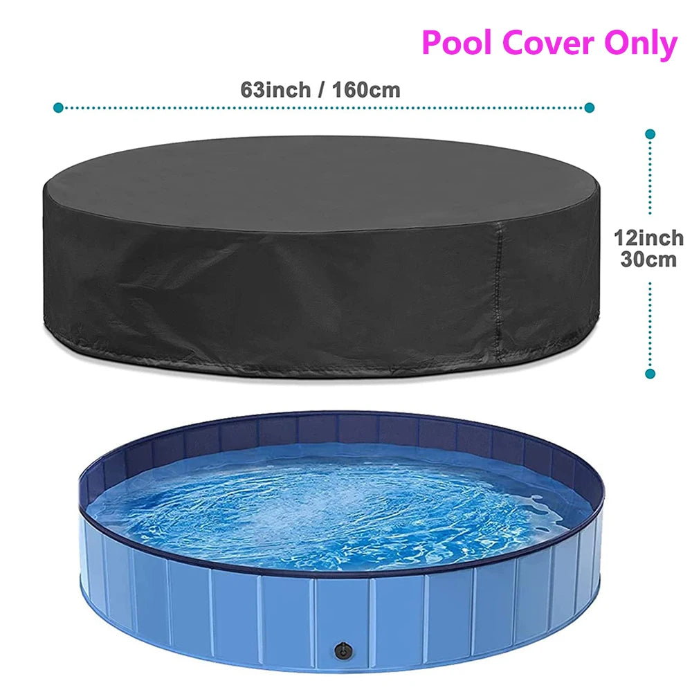 Portable Dog Swimming Pool or Pool Cover