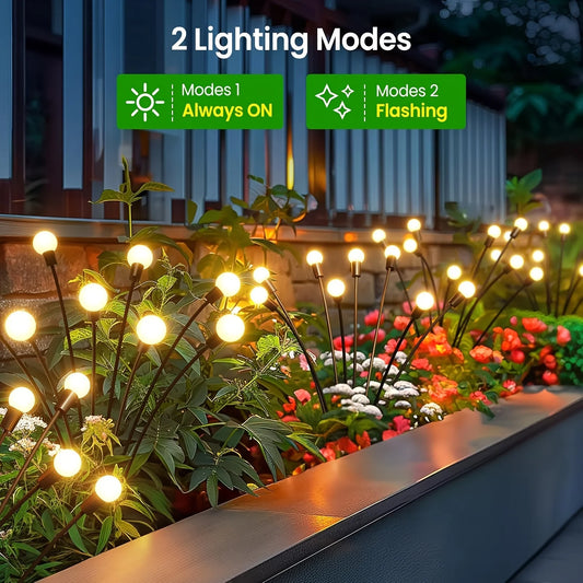 4/6/10 Pack LED Swaying Solar Lights