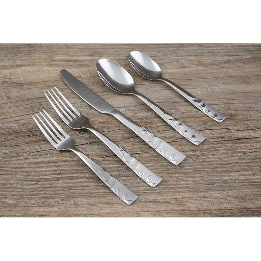 20-Pc Stainless Steel Brushed Finish Set