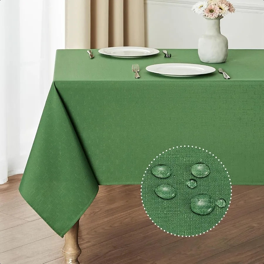 Linen Textured Tablecloth