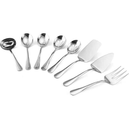 8-Pc Stainless Steel Serving Set