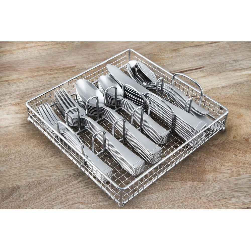 45-Pc Stainless Steel Flatware Set