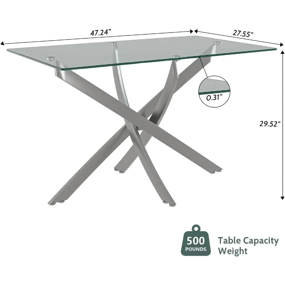 Glass Dining Table