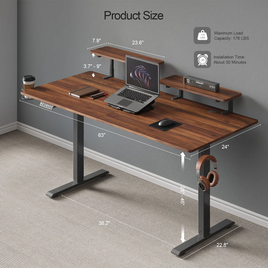 Adjustable Height Electric Standing Desk