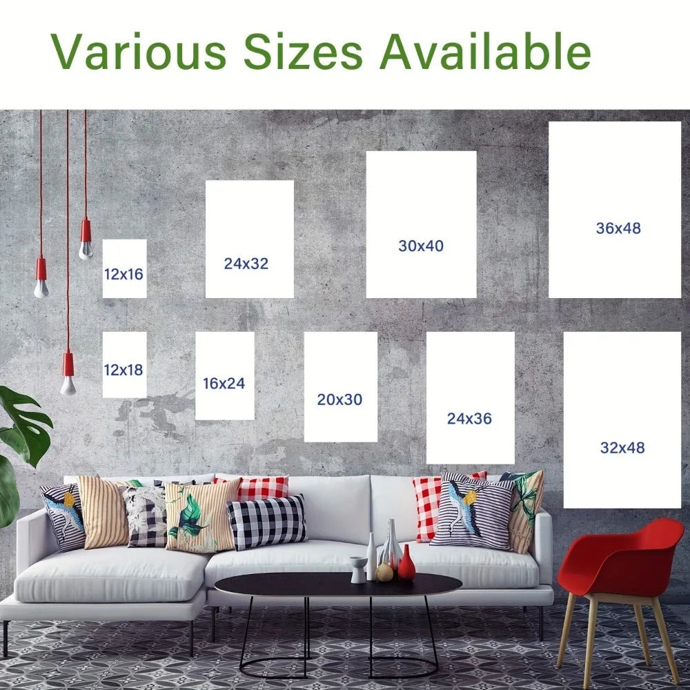 Bohemian Floral Wall Canvas