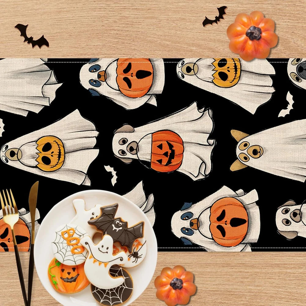 Spooky Halloween Table Runner