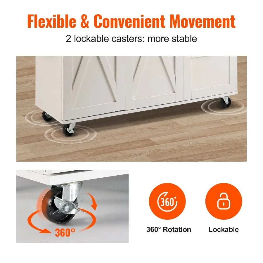 Rolling Kitchen Island