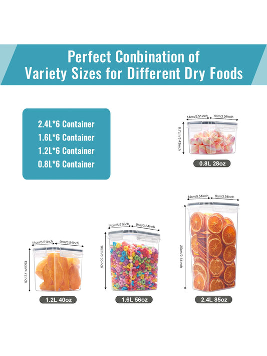 24-pc Food Storage Containers w/Lids