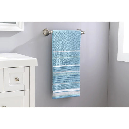 Textured Jacquard Seabrook Plush Cotton Bath Towel