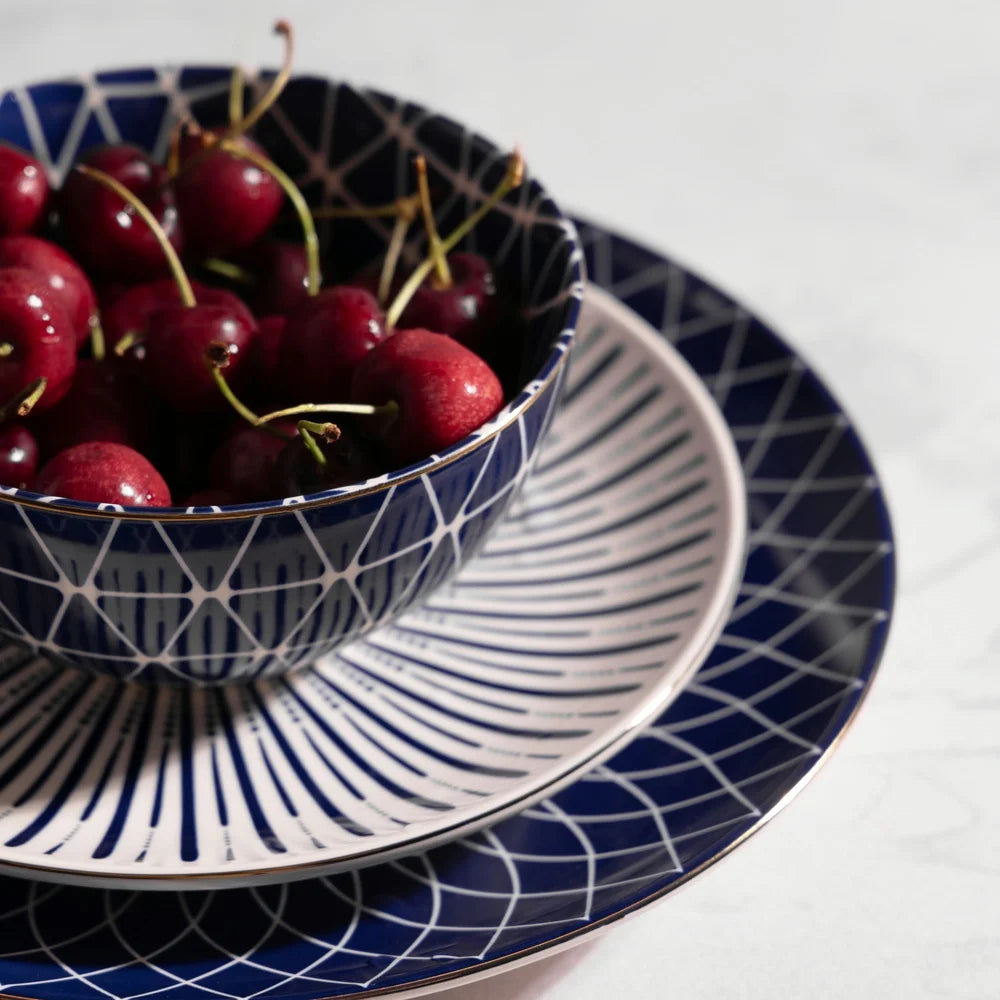 12-Pc Stoneware Dish Set