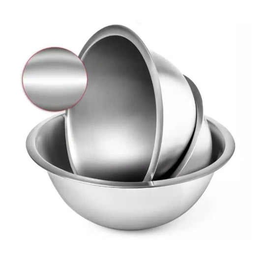 Nesting 14Pc Stainless Steel Mixing Bowl Set W/Measuring Cups