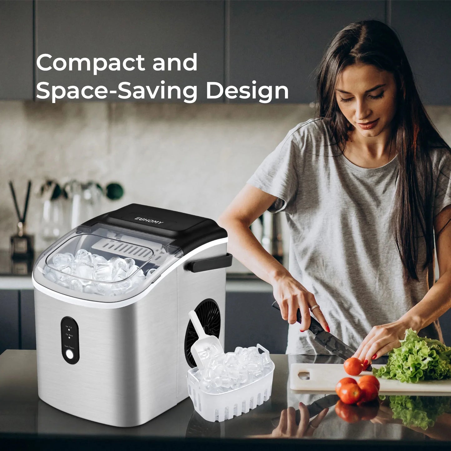 Countertop Ice Cube Maker