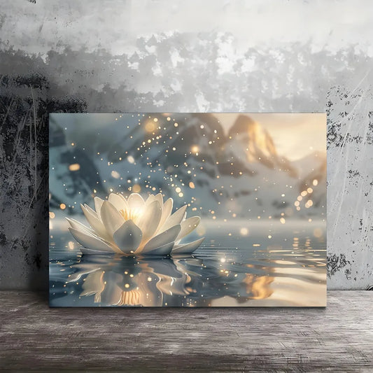 Lotus Woven Wall Canvas