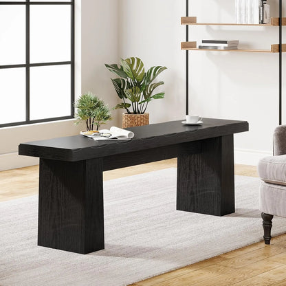 47-Inch Wood Entryway Bench