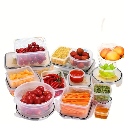 24-pcs Reusable Plastic Container Set