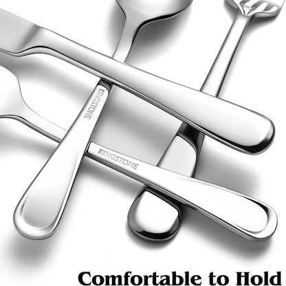 20-Pc Stainless Steel Flatware Set