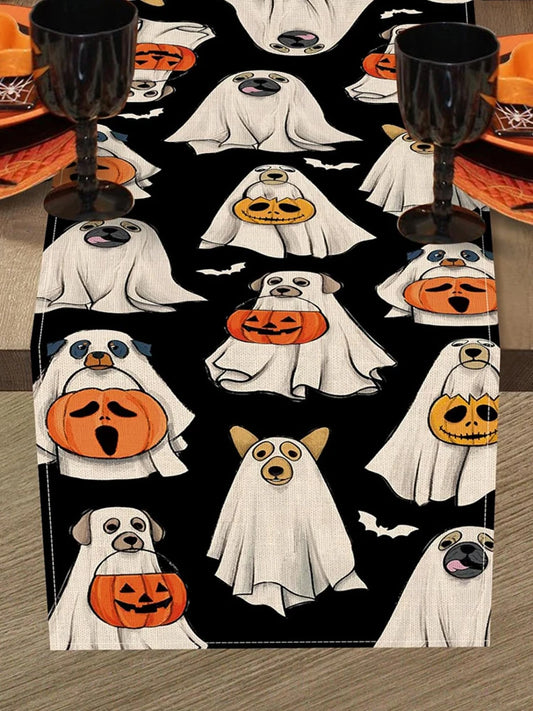 Spooky Halloween Table Runner