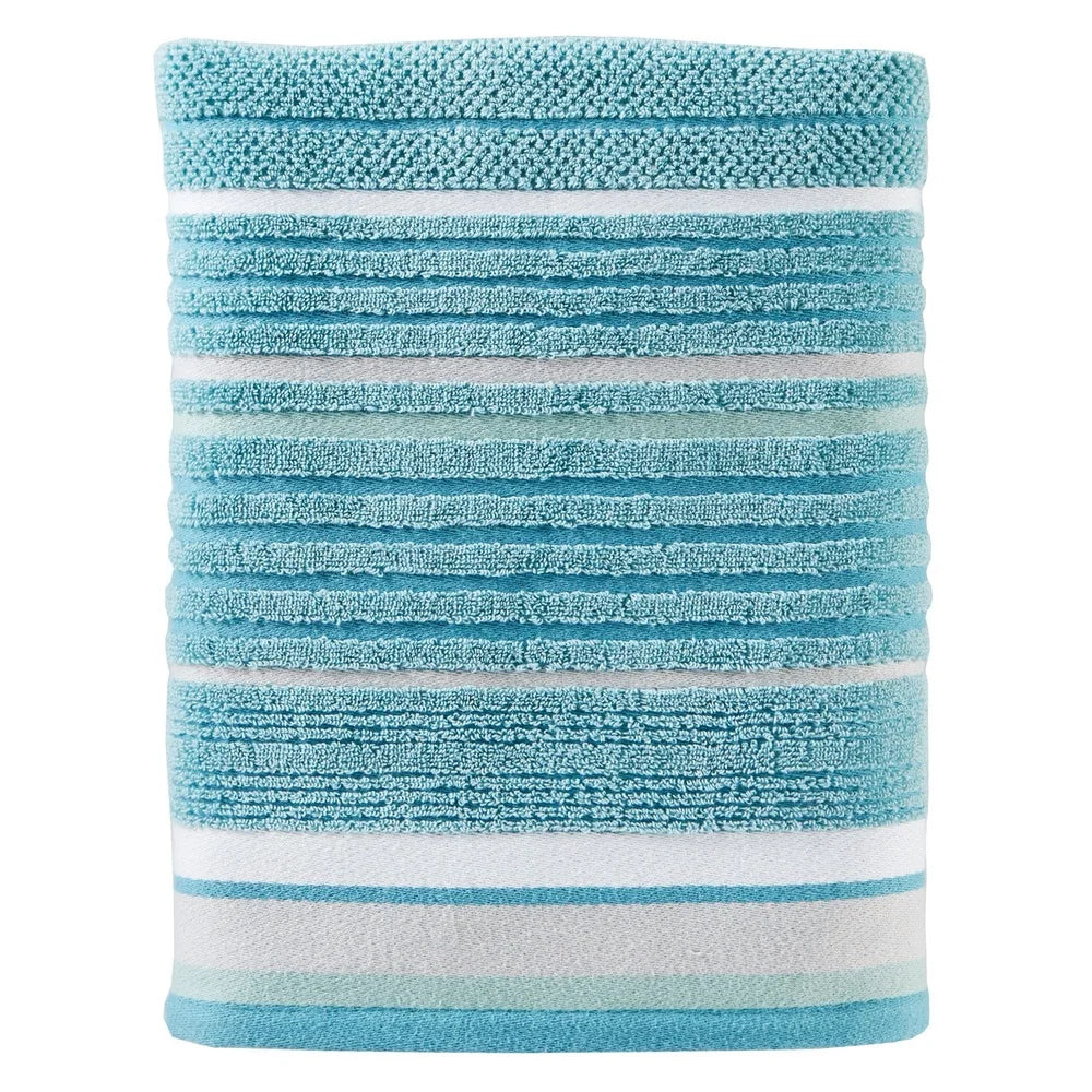 Textured Jacquard Seabrook Plush Cotton Bath Towel