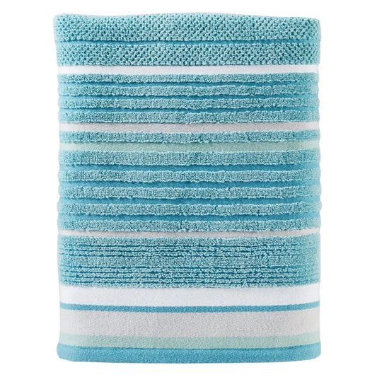 Textured Jacquard Seabrook Plush Cotton Bath Towel