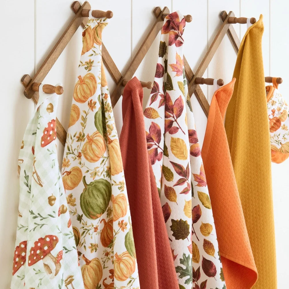 3-Pk Autumn Harvest Kitchen Towels