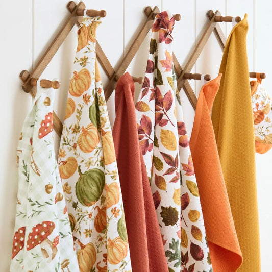 3-Pk Autumn Harvest Kitchen Towels