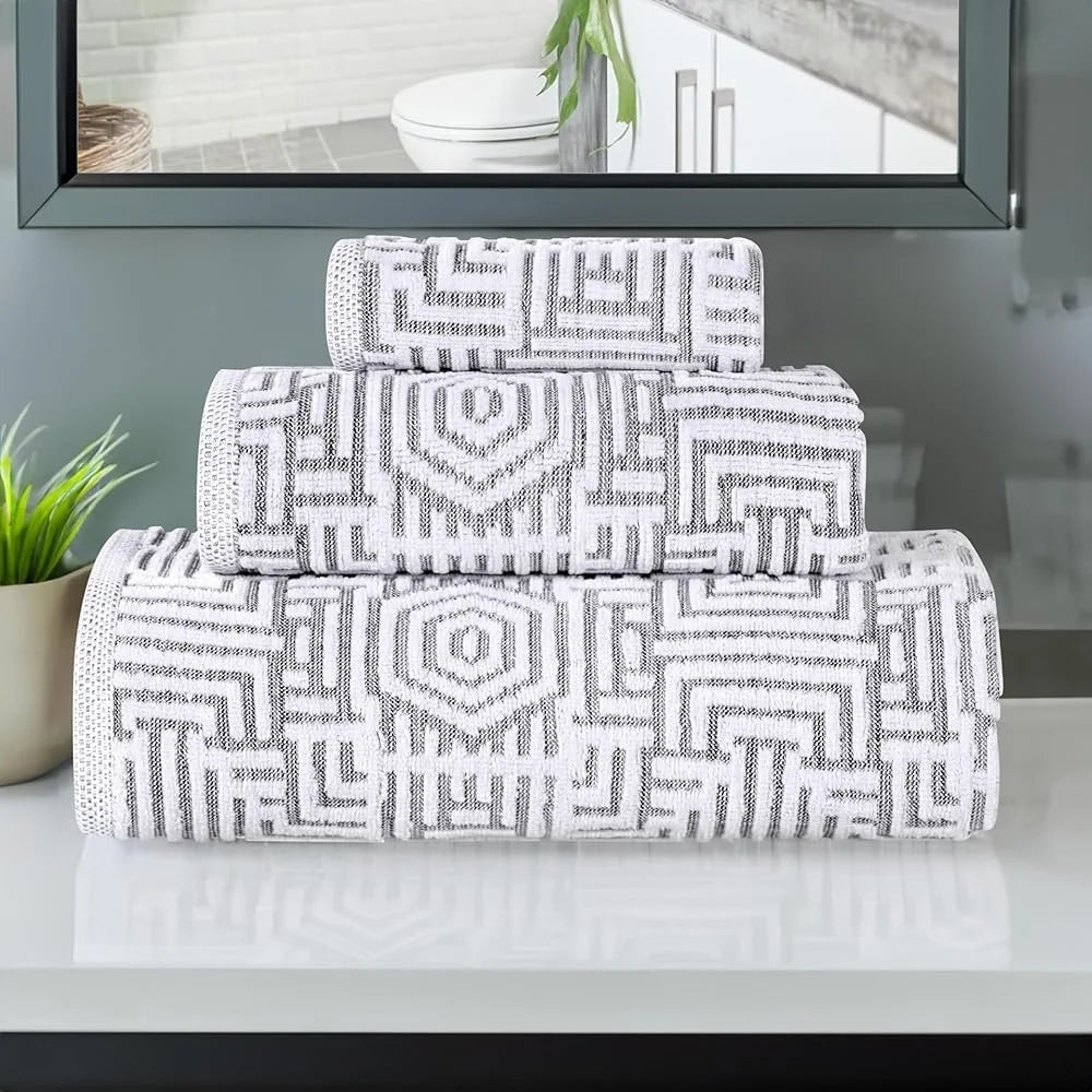 Luxury Cotton 3-Pc Towel Set