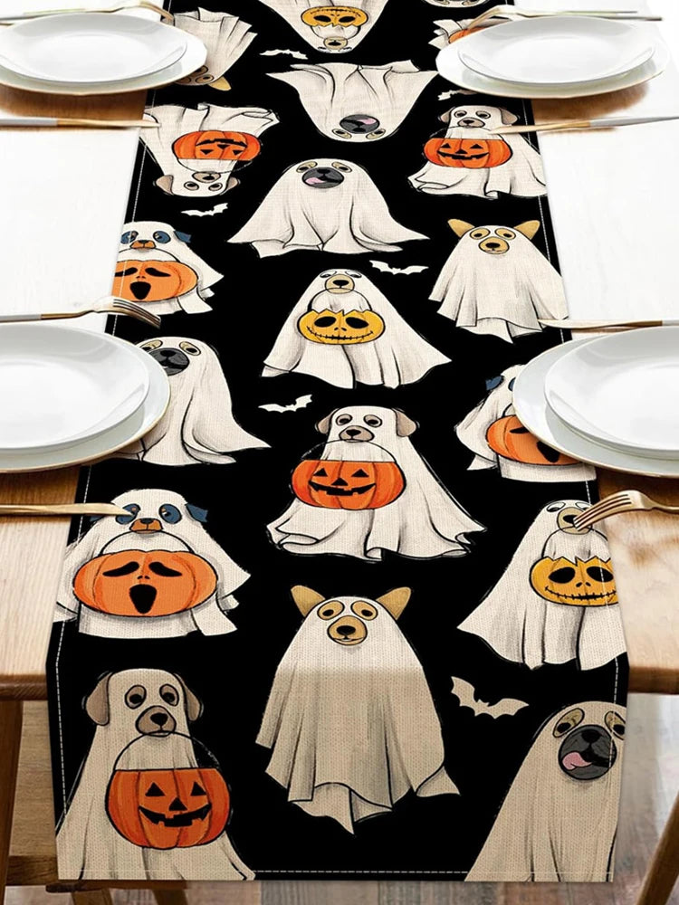 Spooky Halloween Table Runner