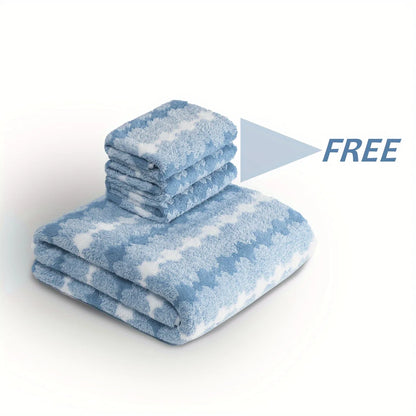 4 or 8 Pc Soft Absorbent Quick Dry Bath Towels