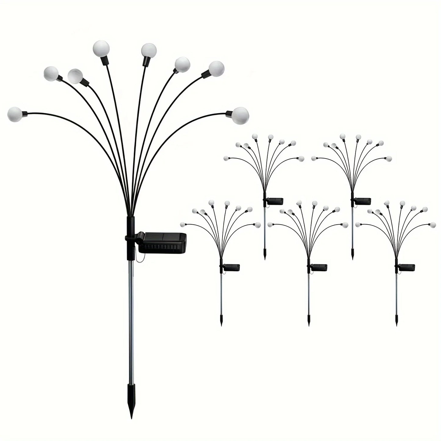 4/6/10 Pack LED Swaying Solar Lights