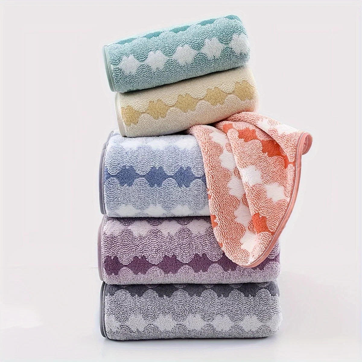 4 or 8 Pc Soft Absorbent Quick Dry Bath Towels