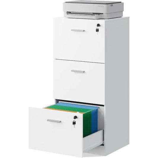 3 Drawer Vertical Lockable Filing Cabinet