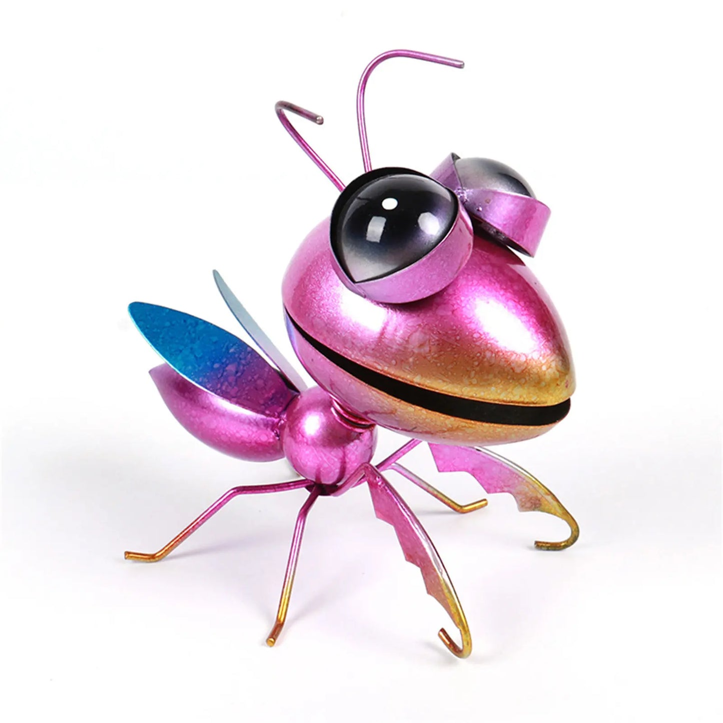 3D Sculpture Metal Mantis Garden Art Ornament
