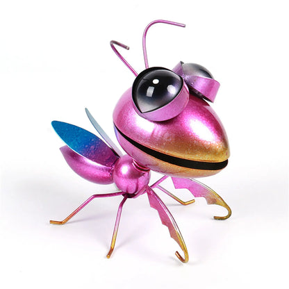3D Sculpture Metal Mantis Garden Art Ornament