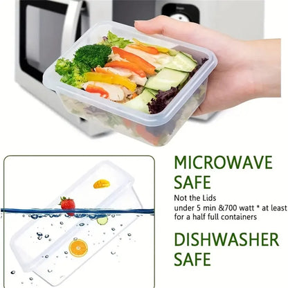 24-pcs Reusable Plastic Container Set