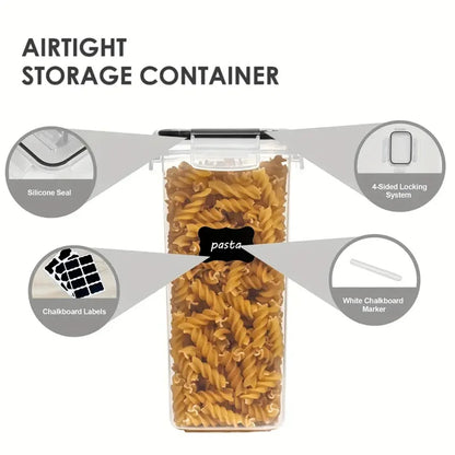 7-Piece Airtight Plastic Food Storage Set
