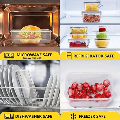 24-pcs Reusable Plastic Container Set