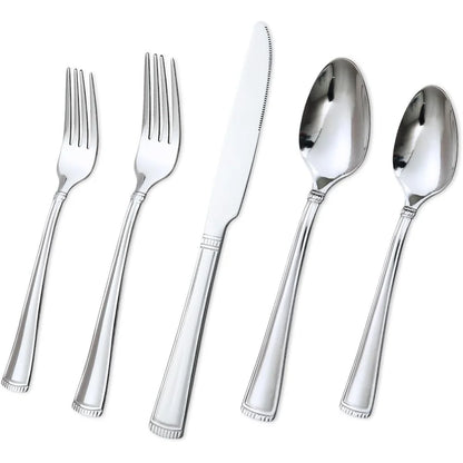 20-Pc Stainless Steel Modern Cutlery