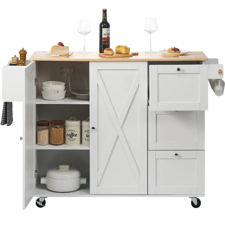 Rolling Kitchen Island