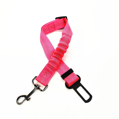 Retractable Elastic Pet Safety Car Seat Belt