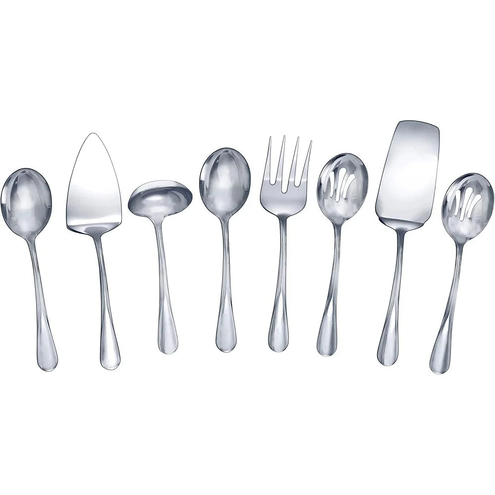 8-Pc Stainless Steel Serving Set