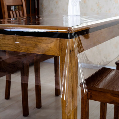 Clear Vinyl Tablecloth Protector