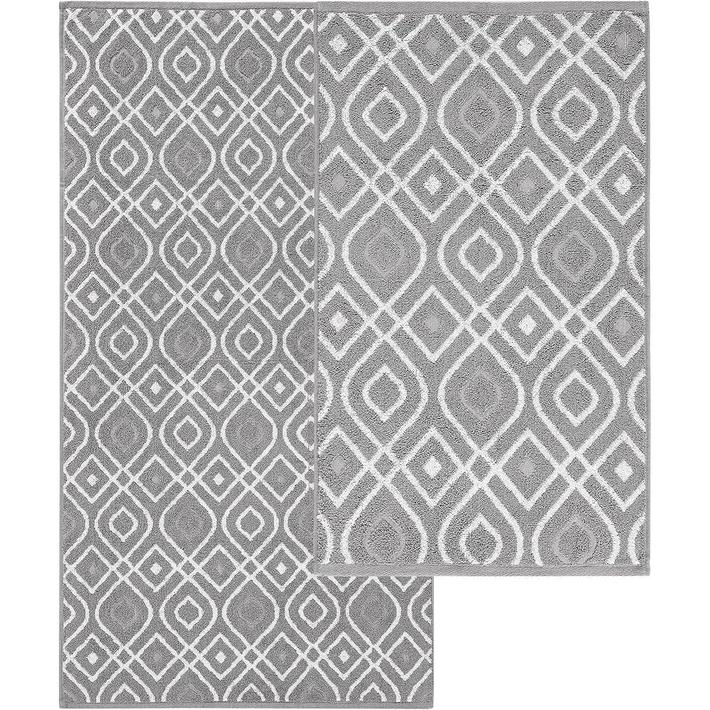 6-Pc Soft Jacquard Elegant Bathroom Towels