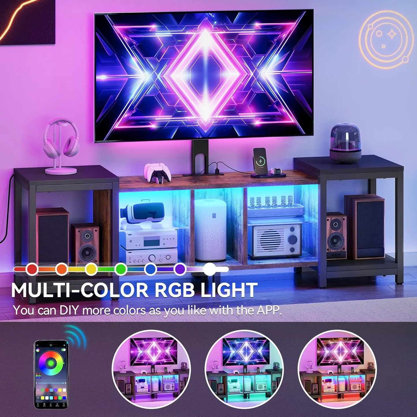 LED Entertainment Center