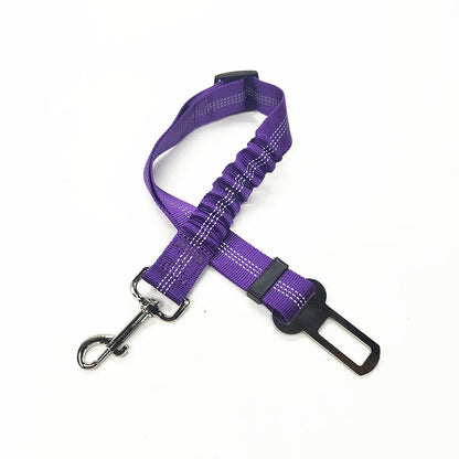 Retractable Elastic Pet Safety Car Seat Belt