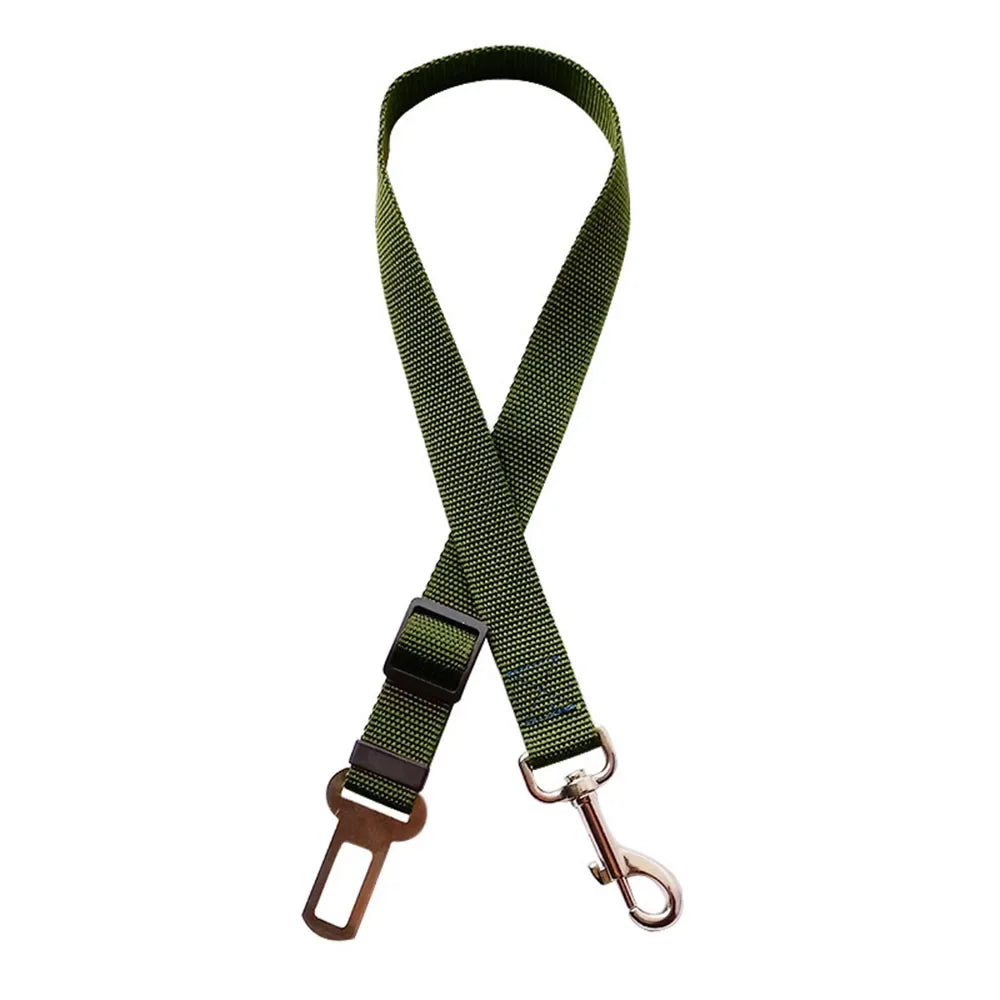 Retractable Elastic Pet Safety Car Seat Belt