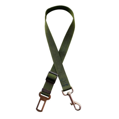 Retractable Elastic Pet Safety Car Seat Belt