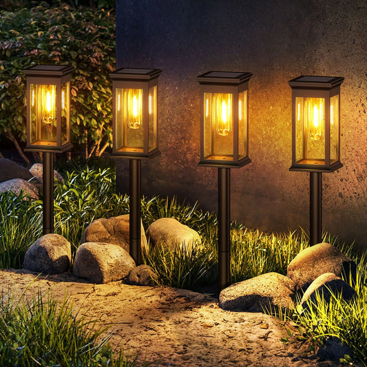 6/12 Pack Walkway Solar Lights