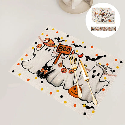 Halloween Table Runner & Placemat Set