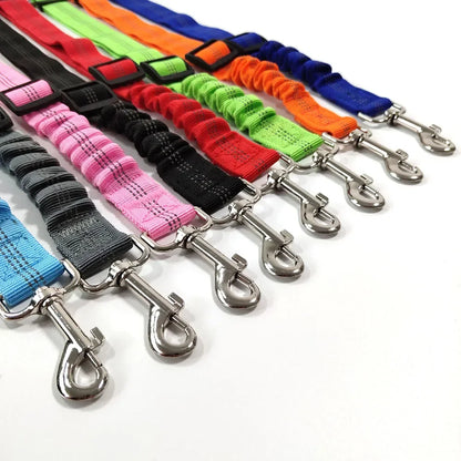 Retractable Elastic Pet Safety Car Seat Belt