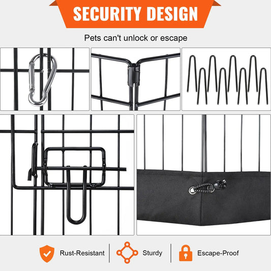 Adjustable Pet Playpen